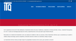 Desktop Screenshot of industrialtermoquimica.com