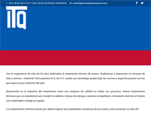 Tablet Screenshot of industrialtermoquimica.com